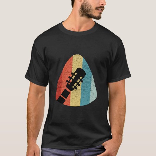 gitaarontwerp T-shirt (Voorkant)