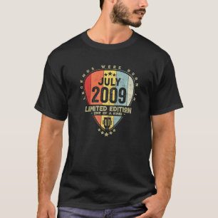 Gitaarpick Legends werden in juli 2009 geboren Git T-shirt