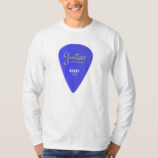  gitaarpicking geluid t-shirt (Voorkant)