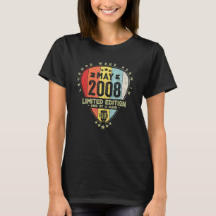 Gitaarplectrum Legenden werden in mei 2008 gebore T-shirt