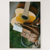 gitaarpuzzel parkeren legpuzzel (Verticaal)