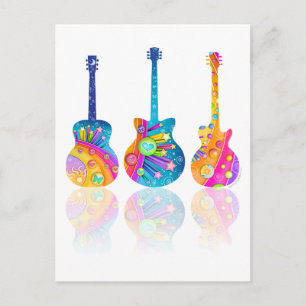 gitaarreflecties briefkaart