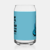  gitaarretro rocklegende nostalgische muziek blikvorm glas (Links)