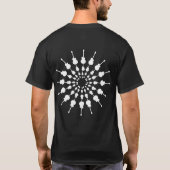 gitaarrots en rolrog t-shirt (Achterkant)