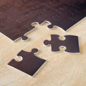Gitaarsilhouet van bomen met eenden legpuzzel (Zijkant)