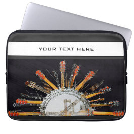 GITAARSNAREN IN DE ZON LAPTOP SLEEVE