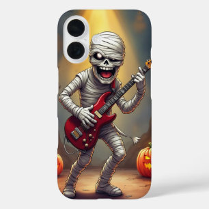 Gitaarsolo, Halloween, auteur Natasha Us iPhone 16 Hoesje
