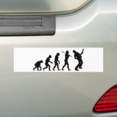 gitaarspeler bumpersticker (Op auto)