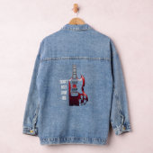  gitaarspeler geluid denim jacket (Hangar)