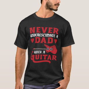 Gitaarspeler Gitaar Daddy Gitarist Vader Gitaar P T-shirt