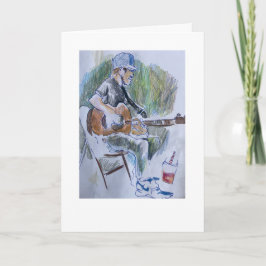 Gitaarspeler Kaart