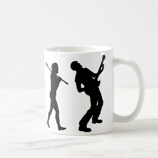 gitaarspeler koffiemok (Rechts)