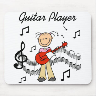 Gitaarspeler Muismat