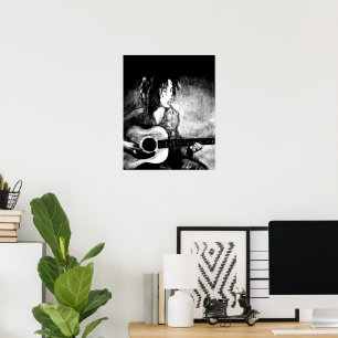 gitaarspeler poster