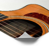 gitaarspeler poster (Hoek)