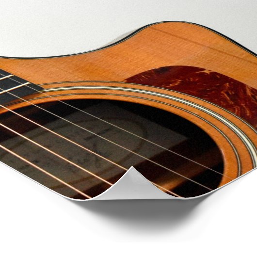 gitaarspeler poster (Hoek)