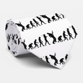 gitaarspeler stropdas (Opgerold)