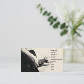 gitaarspeler visitekaartje (Staand voorkant)