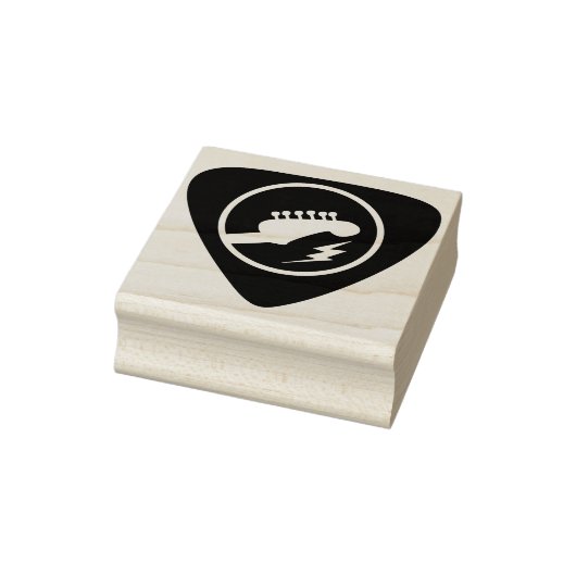 gitaarstempel rubberstempel (Stempel)