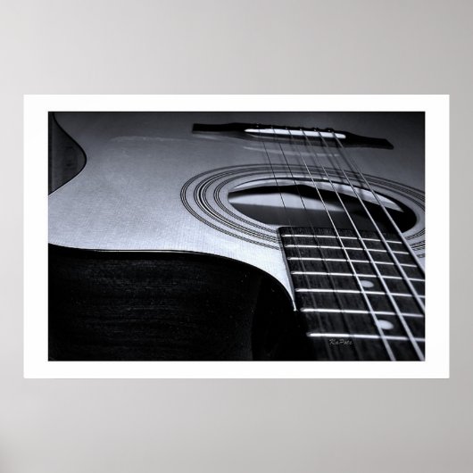 gitaarstrengen BW Poster (Voorkant)