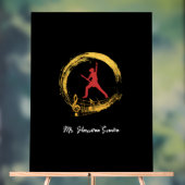 Gitaarstudio Modern Zwart Acryl Teken Acryl Bord (Neutraal)