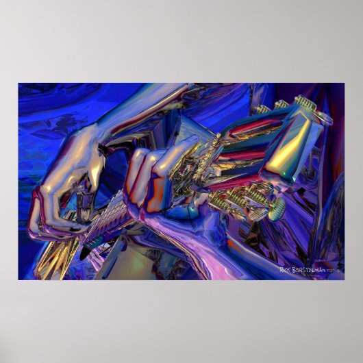 gitaartheorie 6 poster (Voorkant)