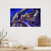 gitaartheorie 6 poster (Keuken)