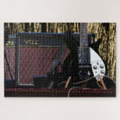 gitaaruitrustingspuzzel legpuzzel (Horizontaal)