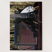 gitaaruitrustingspuzzel legpuzzel (Verticaal)