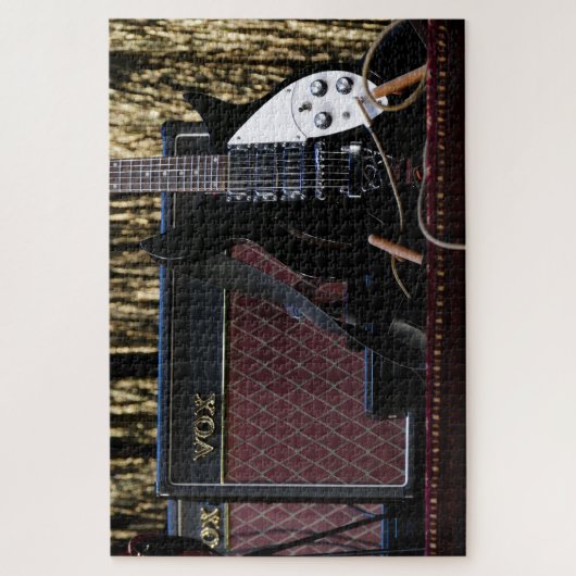 gitaaruitrustingspuzzel legpuzzel (Verticaal)