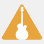 gitaarvector sticker (Voorkant)