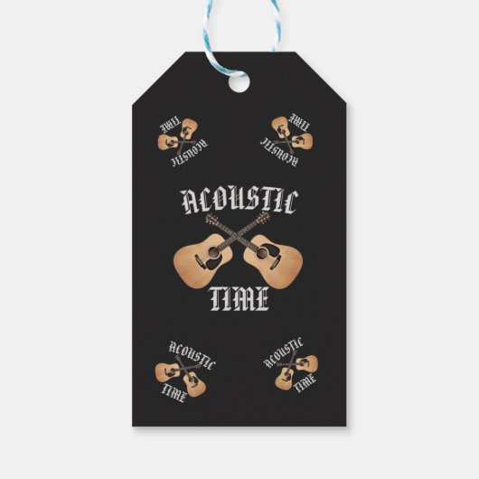 gitaarverkoop cadeaulabel (Achterkant)