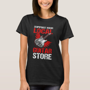 Gitaarwinkel Grappige Gitarist Gitaarspeler Rock M T-shirt