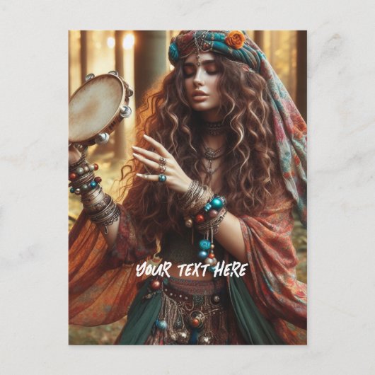 Gitana Briefkaart (Voorkant)