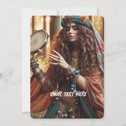 Gitana Feestdagenkaart (Voorkant)