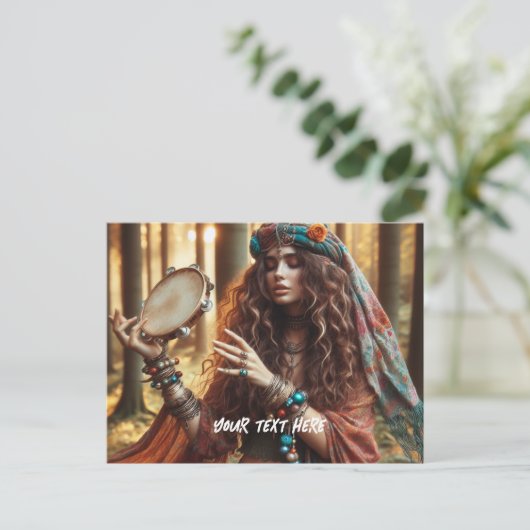 Gitana vakantie Briefkaart (Staand voorkant)