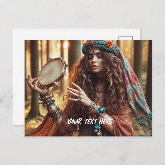 Gitana vakantie Briefkaart (Voorkant / Achterkant)