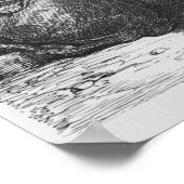 Gitana van Granada danst de zorongo Poster (Hoek)