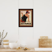 Gitanes 1931 Art Deco Sigarette Ad Poster (Keuken)