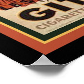 Gitanes 1931 Art Deco Sigarette Ad Poster (Hoek)