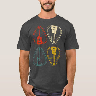  gitaren akoestische bas gitarist cadeau t-shirt