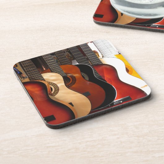 gitaren bier onderzetter (Linkerzijde)