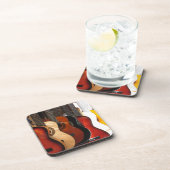 gitaren bier onderzetter (Rechterzijde)