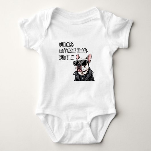 Gitaren breken geen harten, maar ik wel romper (Voorkant)