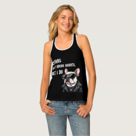 Gitaren breken geen harten, maar ik wel tanktop