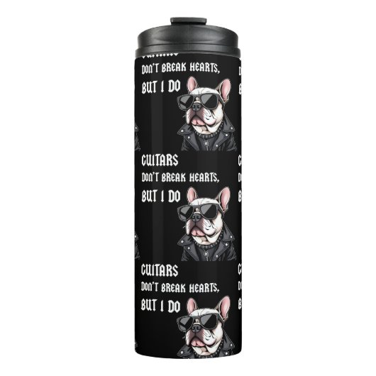 Gitaren breken geen harten, maar ik wel thermosbeker (Voorkant)