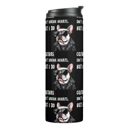 Gitaren breken geen harten, maar ik wel thermosbeker (Gedraaid links)