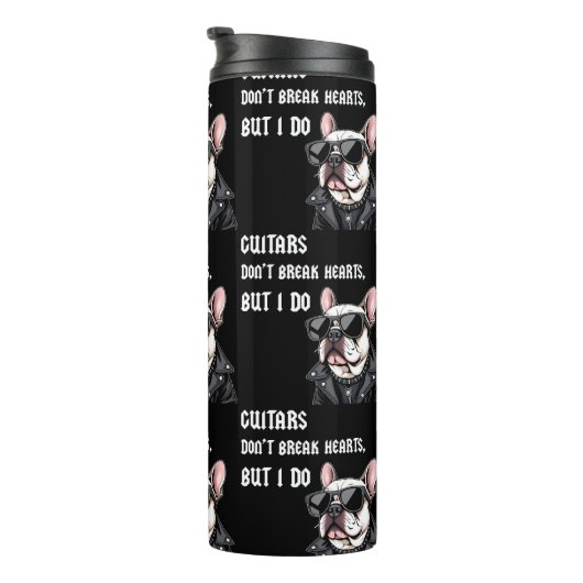 Gitaren breken geen harten, maar ik wel thermosbeker (Geroteerd rechts)