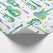 gitaren cadeaupapier (Hoek)