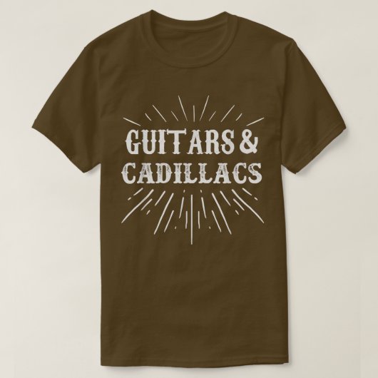 gitaren & Cadillacs 1545 T-shirt (Design voorkant)